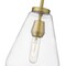 Z-Lite Ayra 1 Light Pendant, Olde Brass & Clear 488P8-OBR - alternate 6